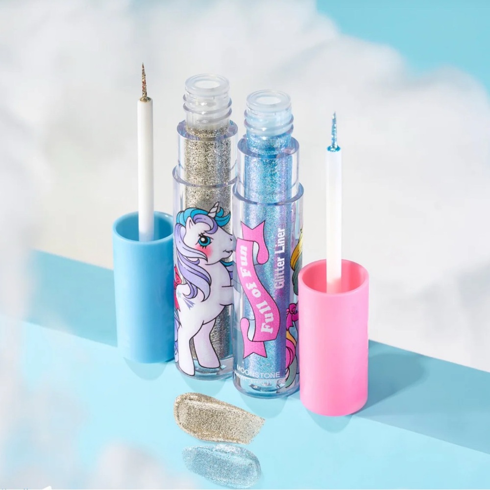 Beauty creations glitter eyeliner 2 unicorn magic and moonstone NIB